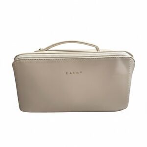 Cream Women's Makeup Bag. - New